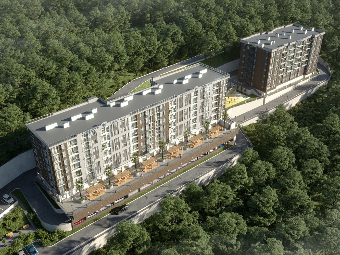 новостройки