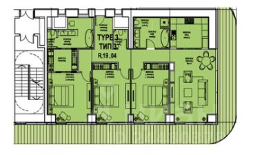 4-комн.апарт., 213 м², этаж 16