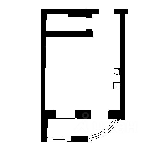 Планировка этой квартиры по данным Циан