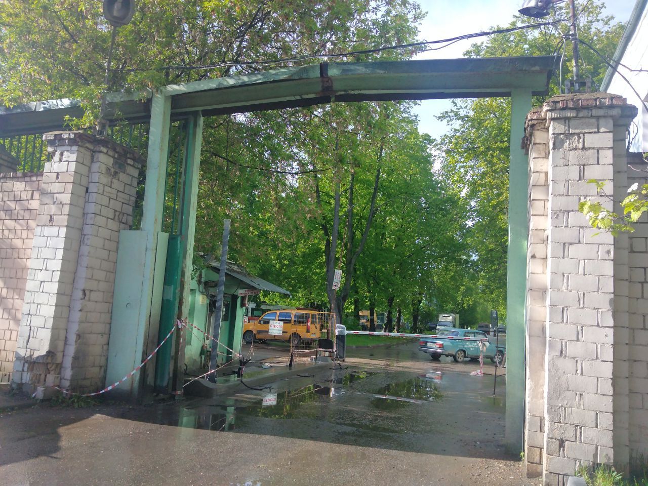 Складском комплексе на ул. Свободы, 35с47