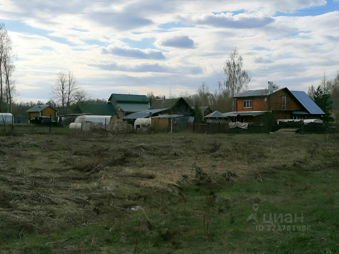 Купить земельный участок в селе Дрюково Нижегородской области, продажа  земельных участков - база объявлений Циан. Найдено 6 объявлений