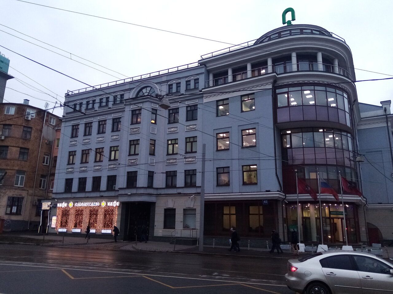 продажа помещений в БЦ на ул. Дубининская, 43