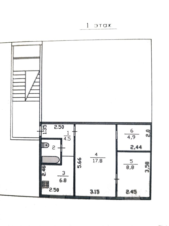 Продаю двухкомнатную квартиру 45.8м² ш. Московское, 23, Тосно ...
