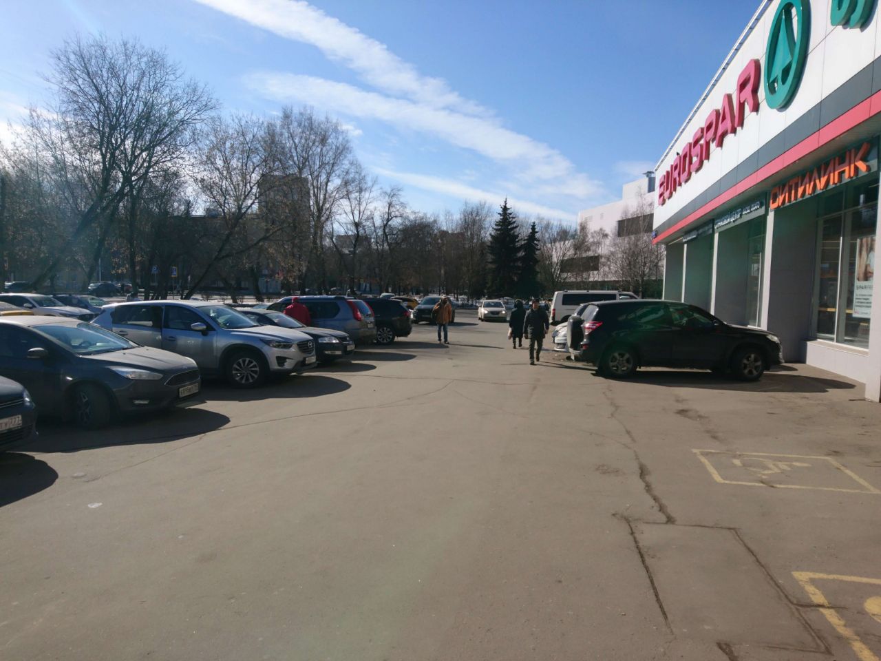 Торговом центре EUROSPAR