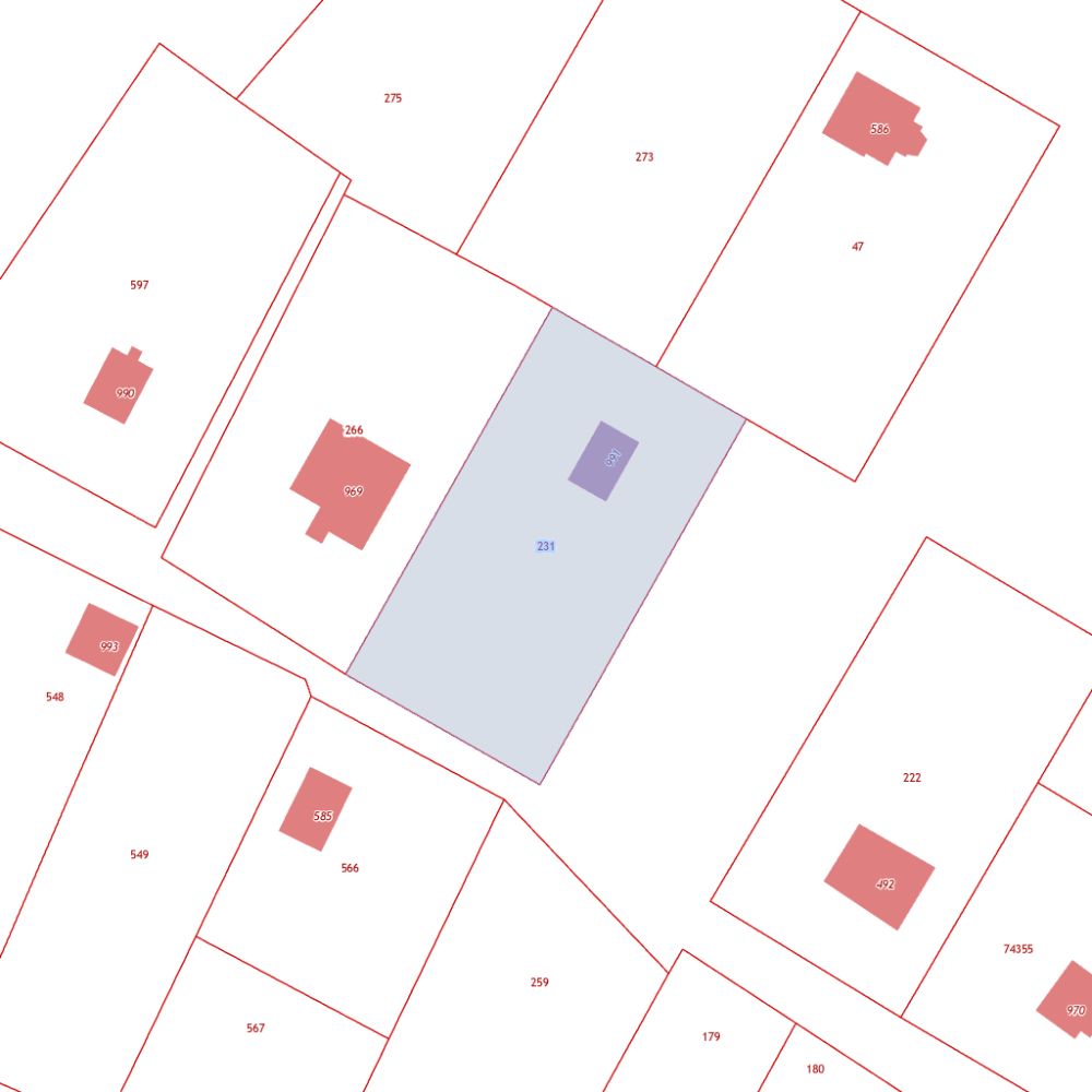 Превью плана участка