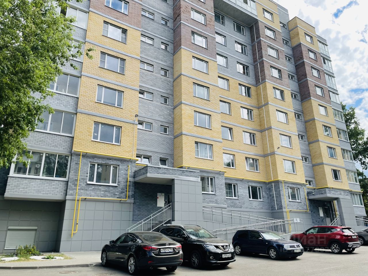 Аренда двухкомнатной квартиры 55м² ул. Терещенко, 13, Тверь, Тверская  область - база ЦИАН, объявление 275778028