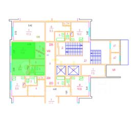 1-комн.апарт., 31 м², этаж 1