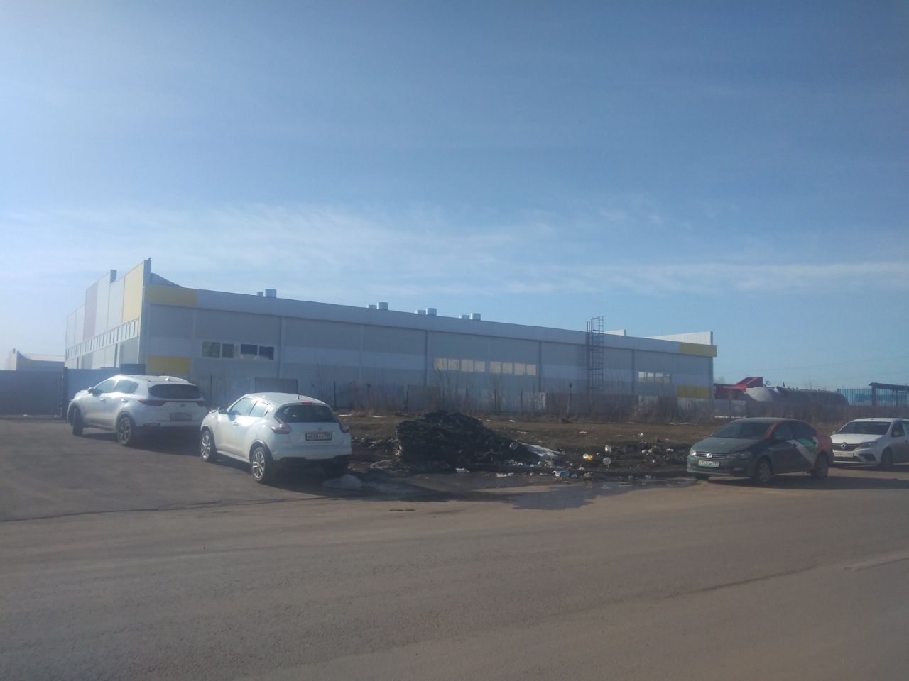 Складском комплексе на ул. Рябиновая, 32А (Строение 1)