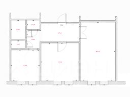 2-комн.кв., 57 м², этаж 5