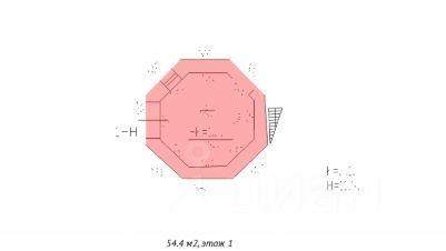 склад 108 м², этаж 1