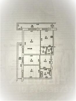 3-комн.кв., 130 м², этаж 20