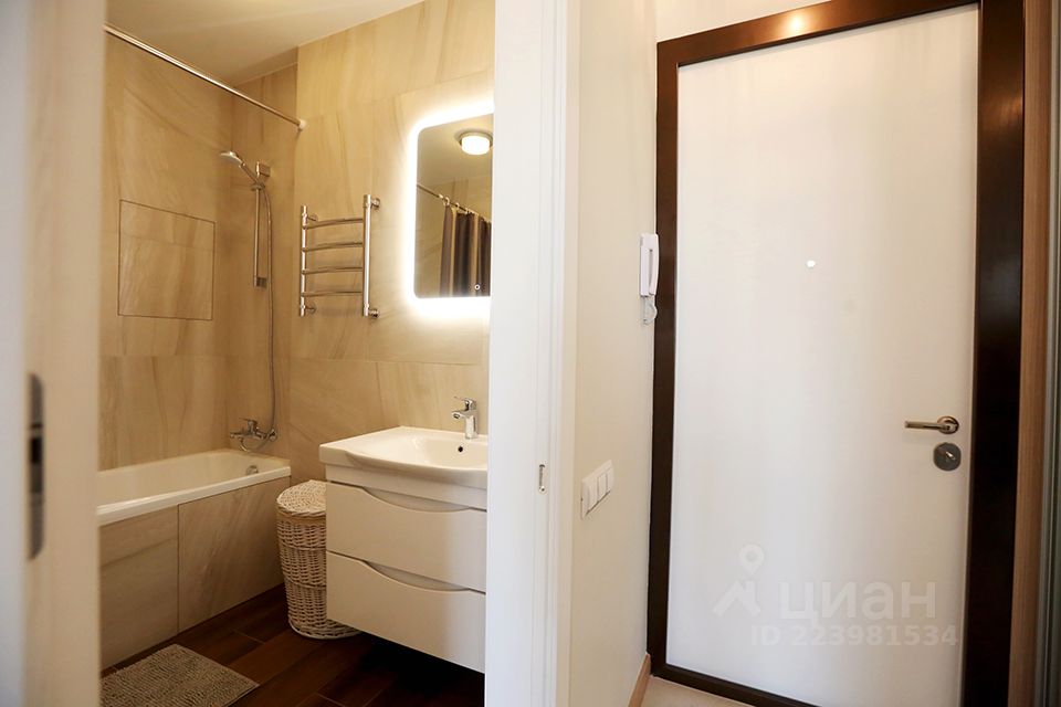 Евро2-комнатная квартира, 40 м² — фото 7