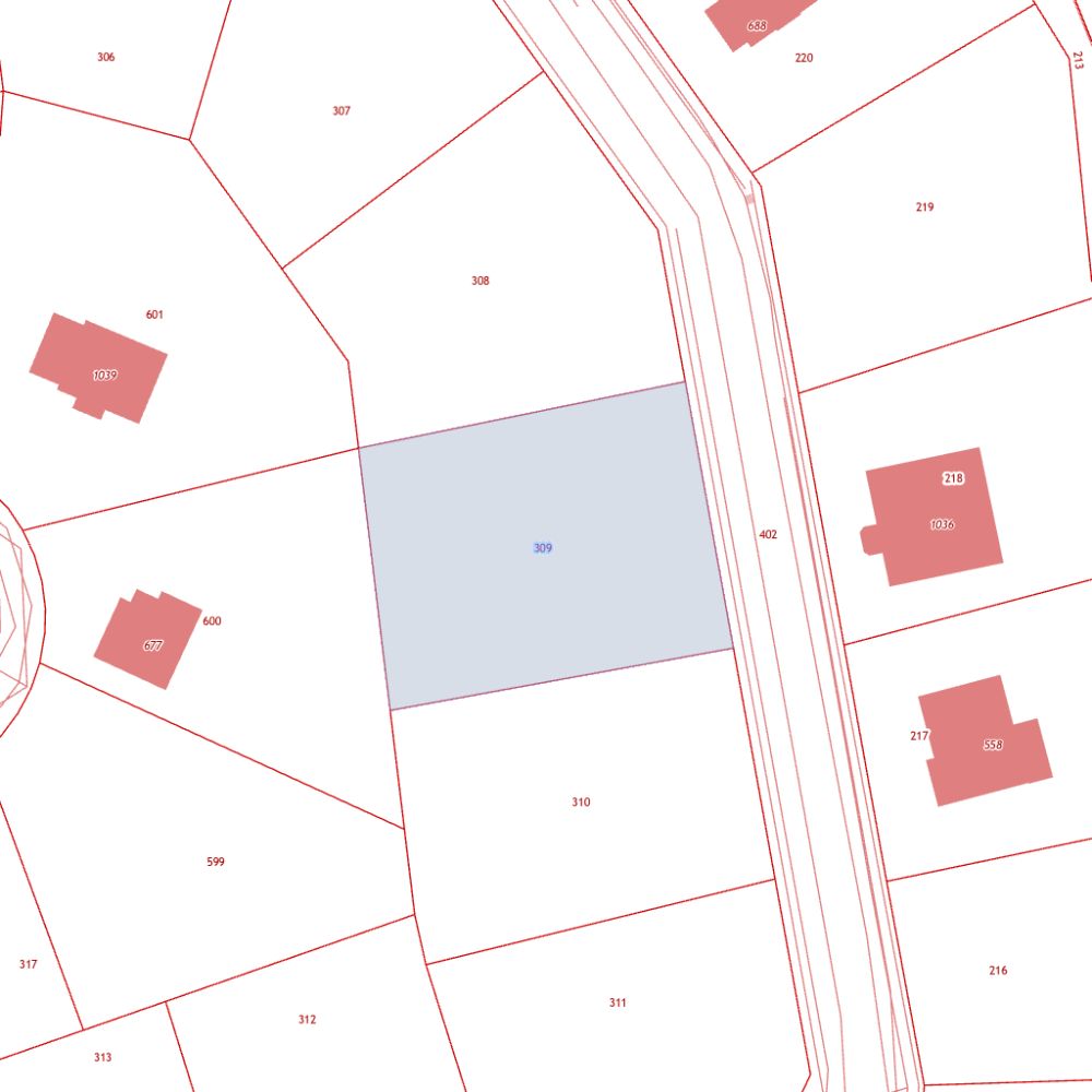 Превью плана участка