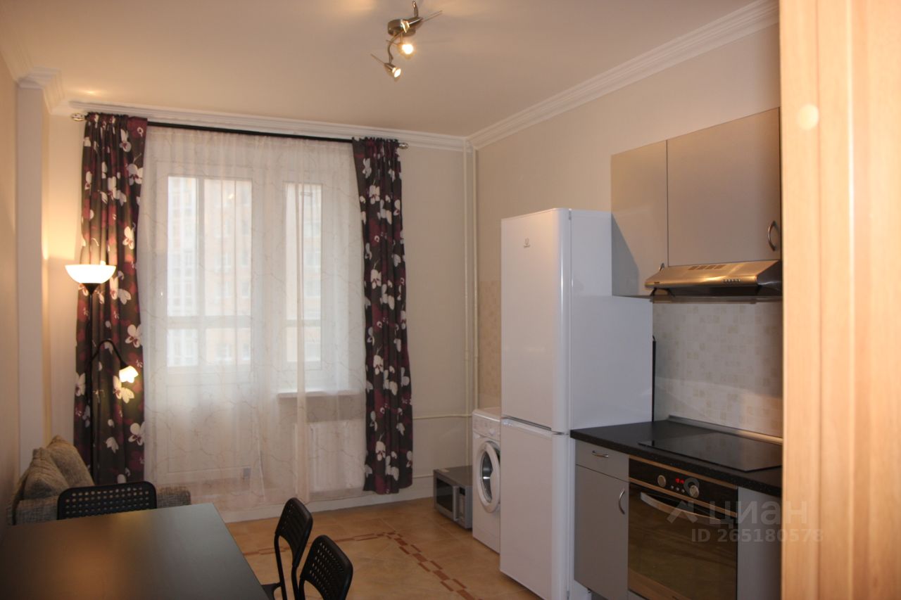 Снять однокомнатную квартиру 55м² 6-я Радиальная ул., 5к3, Москва, ЮАО ...