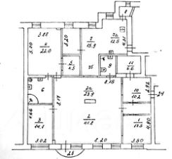 5-комн.кв., 191 м², этаж 6