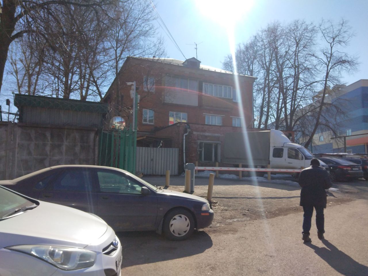 Складском комплексе на ул. Рябиновая, 40А