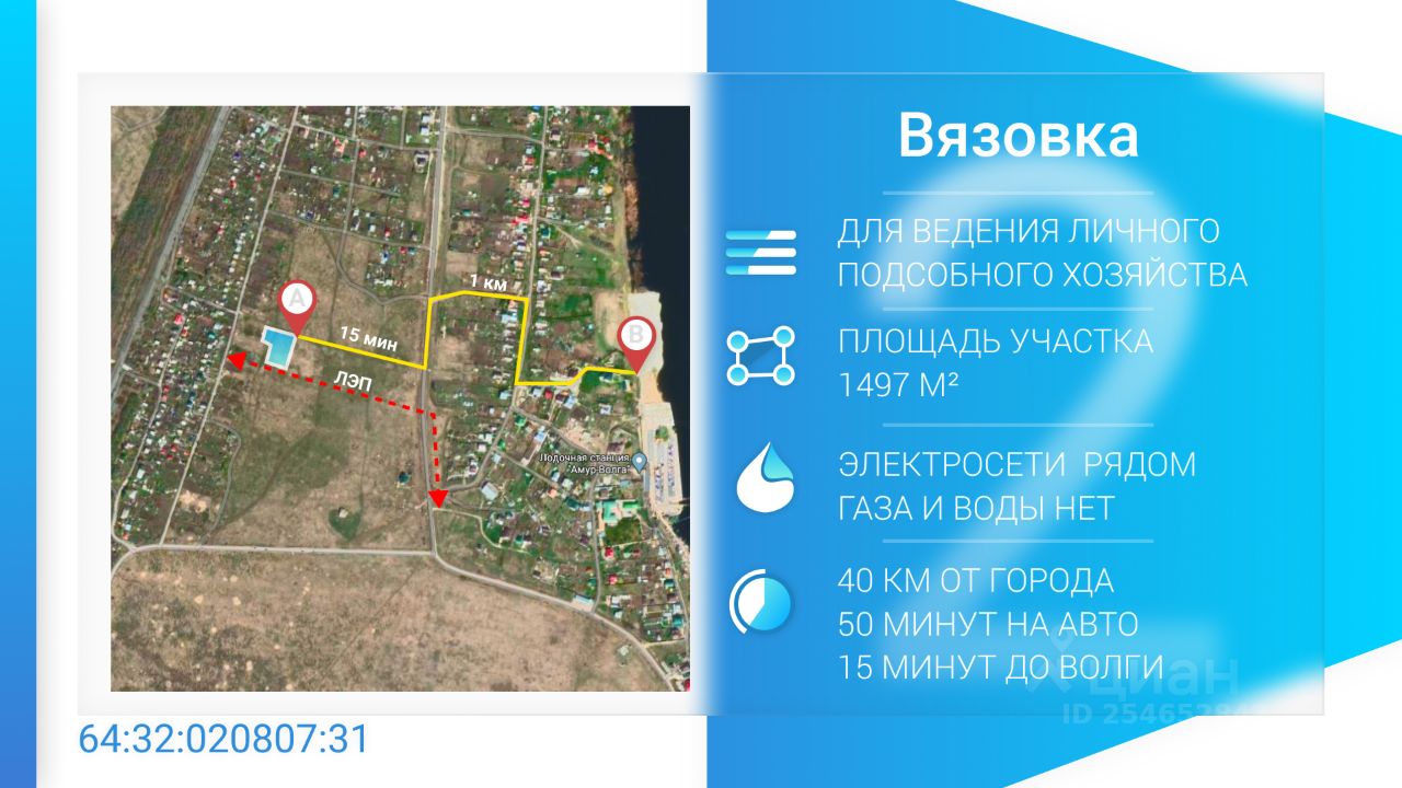 Купить загородную недвижимость в поселке Вязовка Саратовского района,  продажа загородной недвижимости - база объявлений Циан. Найдено 1 объявление