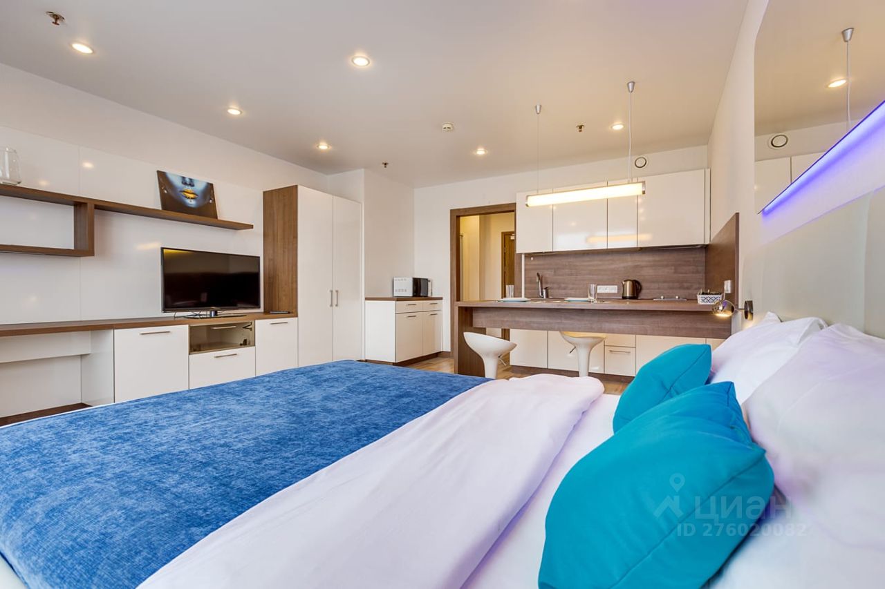 Снять квартиру-студию 36м² ул. Хошимина, 16А, Санкт-Петербург, р-н ...