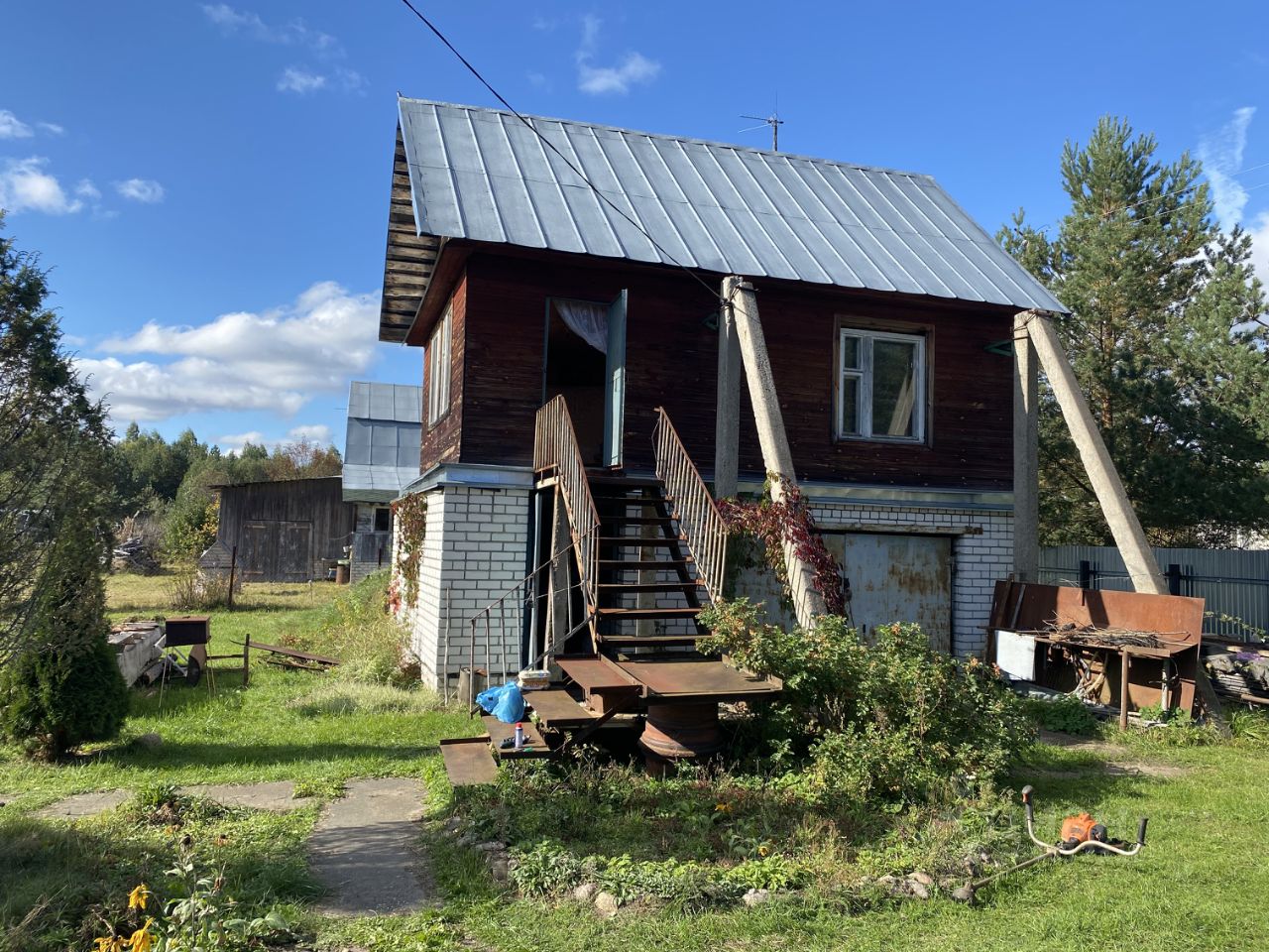 Купить дом в деревне Тихорево Рамешковского муниципального округа, продажа  домов - база объявлений Циан. Найдено 1 объявление