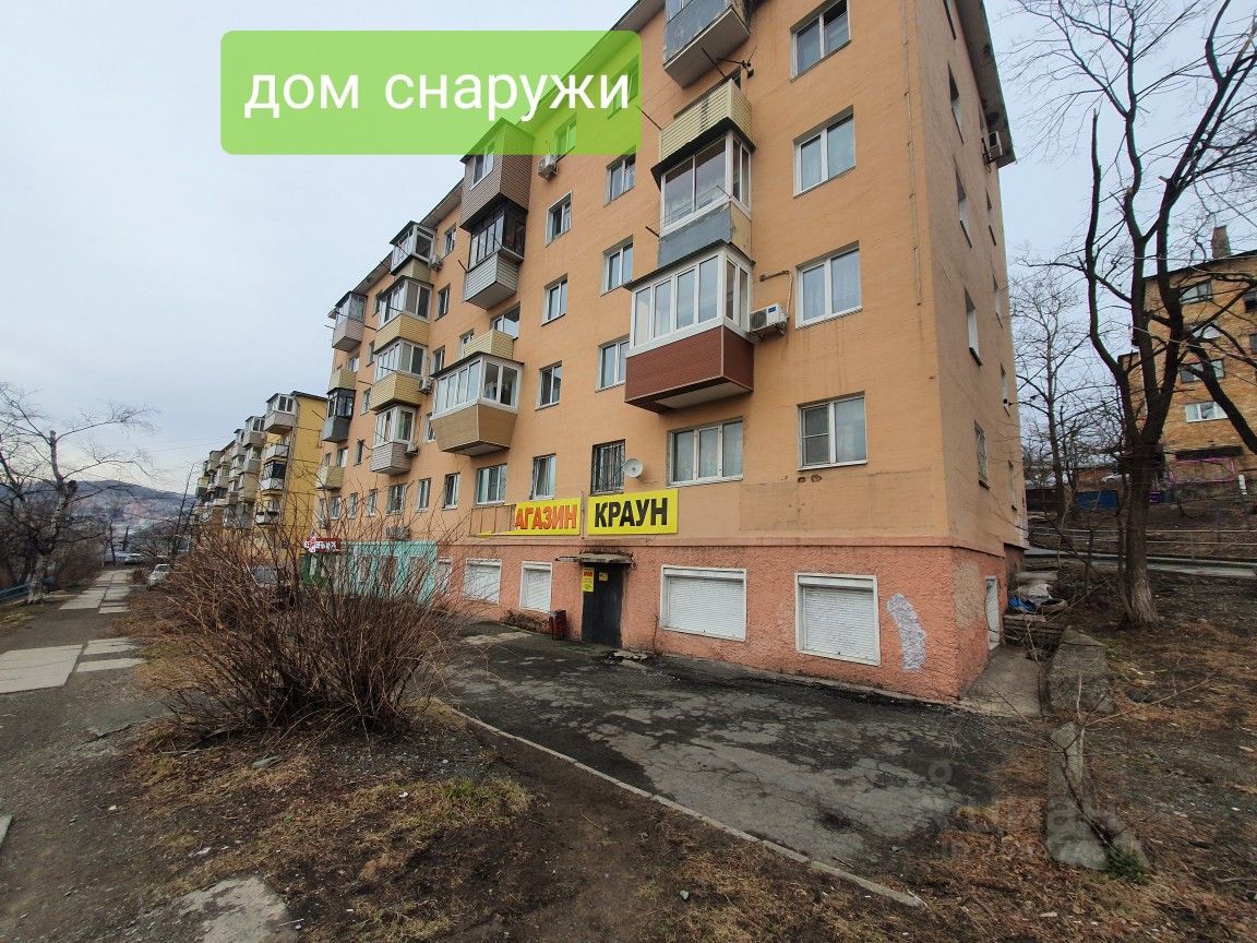 Сдам квартиру-студию 36м² ул. Калинина, 49, Владивосток, Приморский край -  база ЦИАН, объявление 209474501