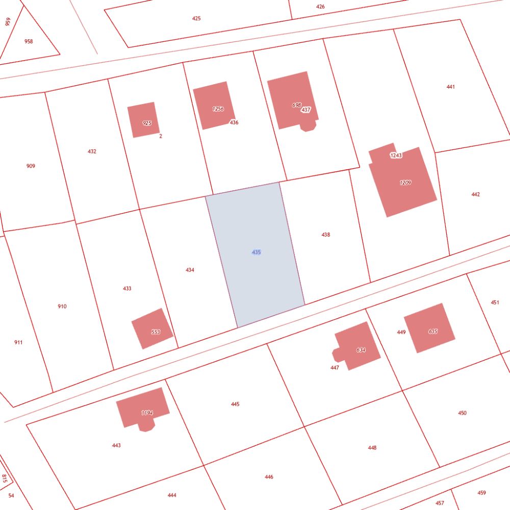 Превью плана участка