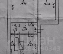 своб. назнач. 42 м², этаж 1