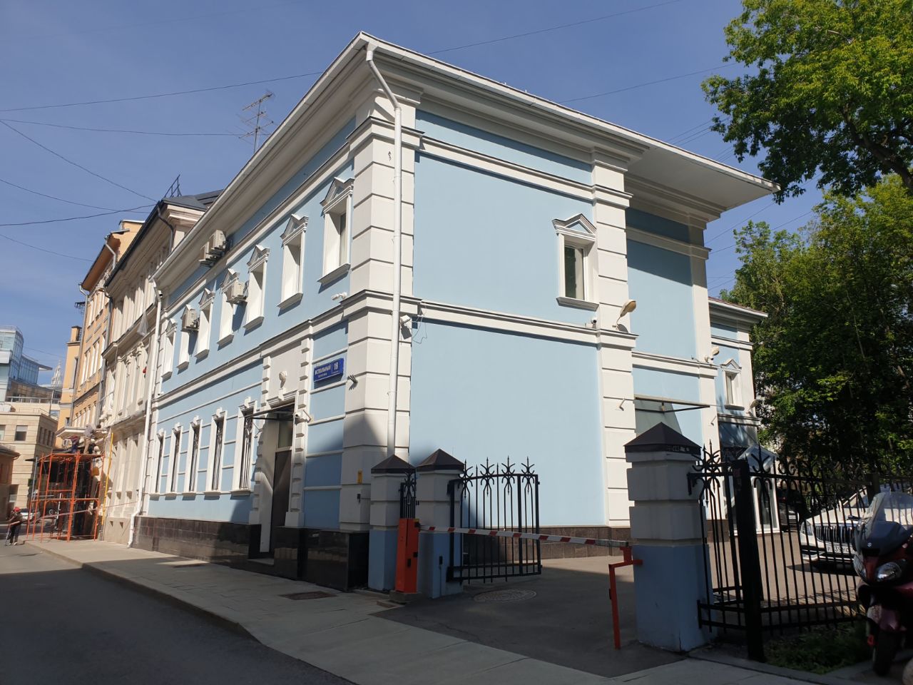 БЦ в Вспольном переулке, 18с2