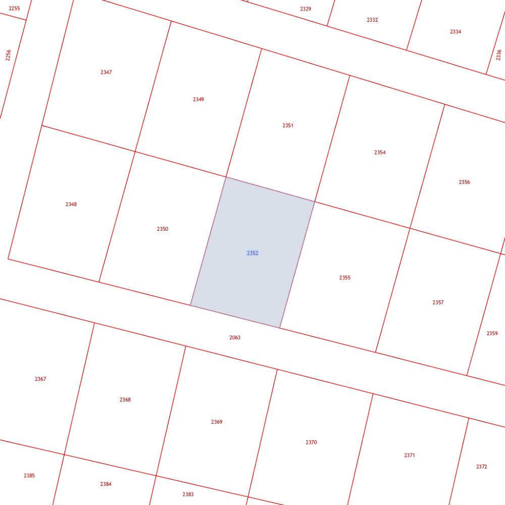 Превью плана участка