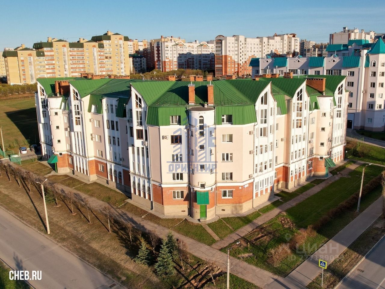 Продажа четырехкомнатной квартиры 197,4м² ул. Ардалиона Игнатьева, 6/7,  Чебоксары, Чувашская респ. - база ЦИАН, объявление 277189024