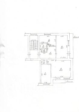 3-комн.кв., 79 м², этаж 2