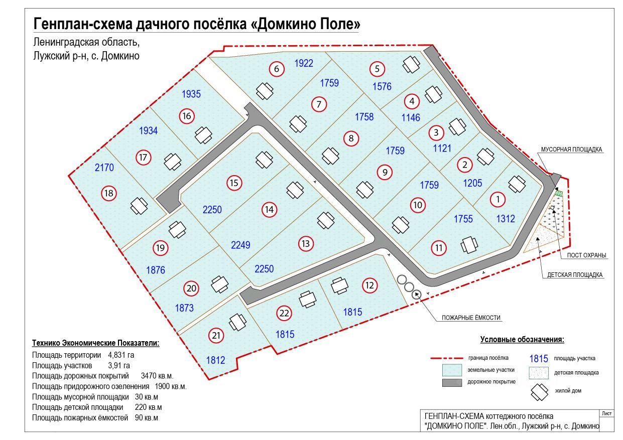 Купить земельный участок в деревне Домкино Лужского района, продажа  земельных участков - база объявлений Циан. Найдено 3 объявления