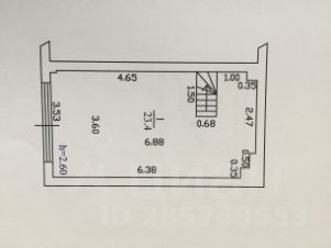 офис 33 м², этаж 1