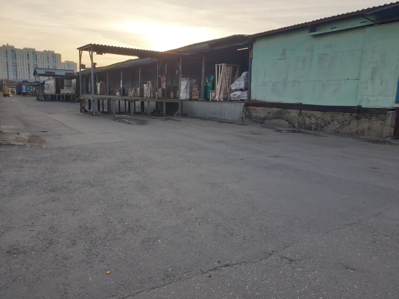 Складском комплексе в 1-м Вязовском проезде, 4с7