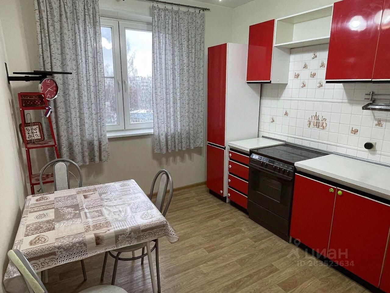 Снять двухкомнатную квартиру 54м² Вильнюсская ул., 8К2, Москва, ЮЗАО, р ...