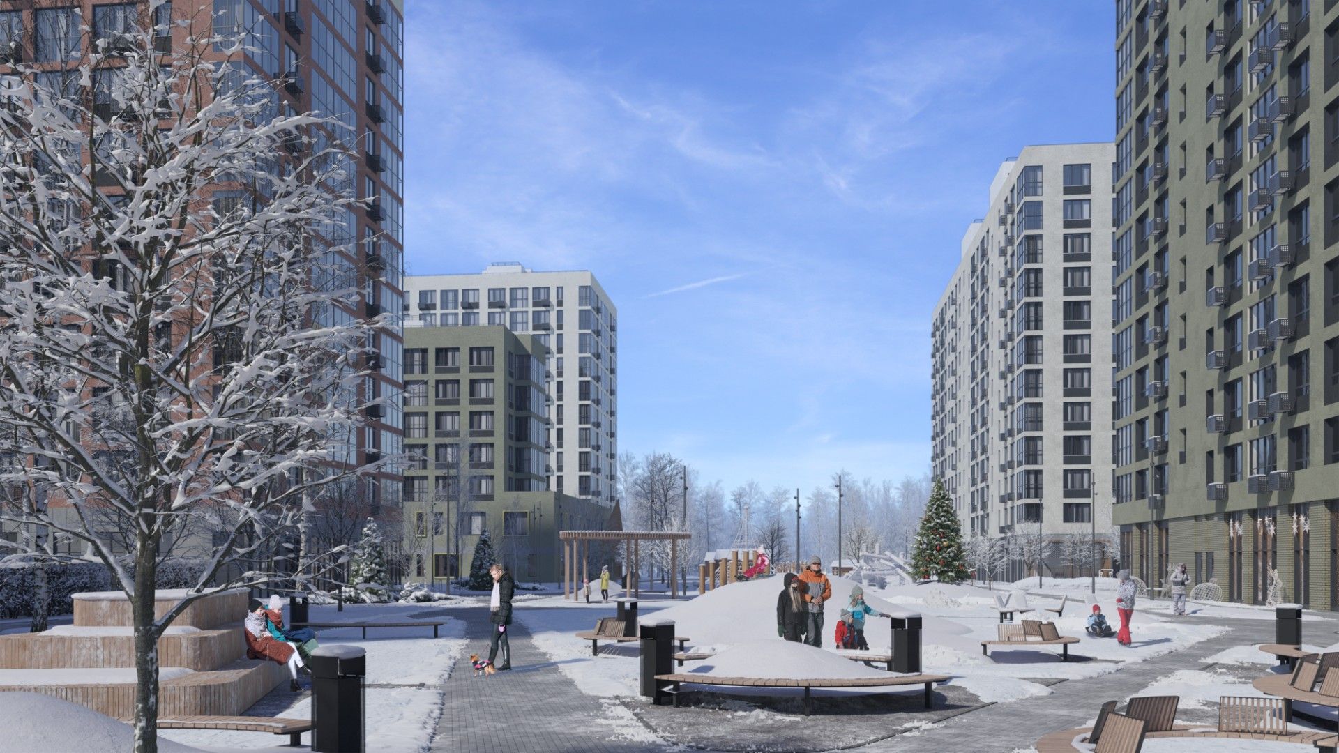 новостройки