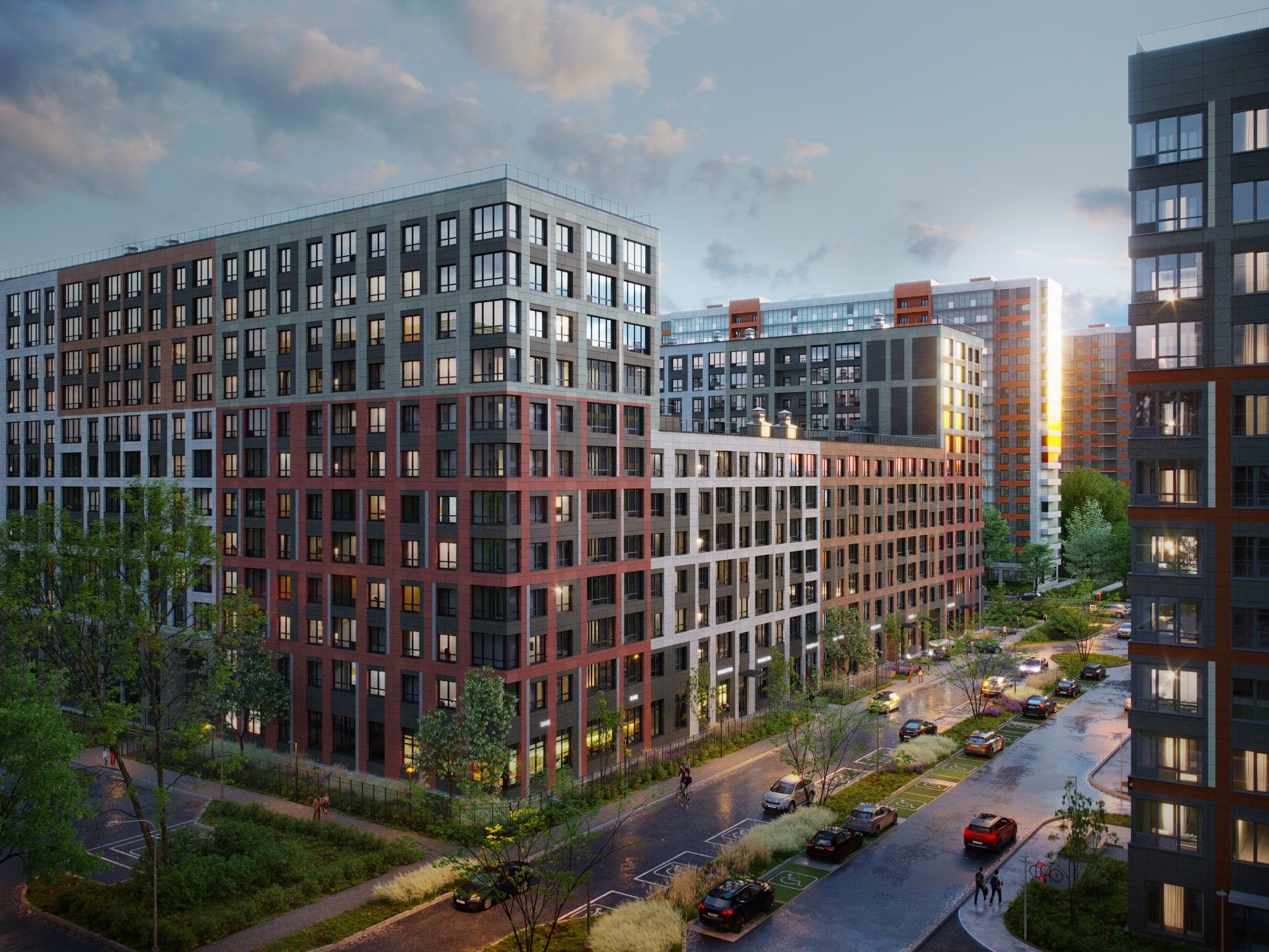 жилой комплекс Аквилон Leaves (Аквилон Ливз)