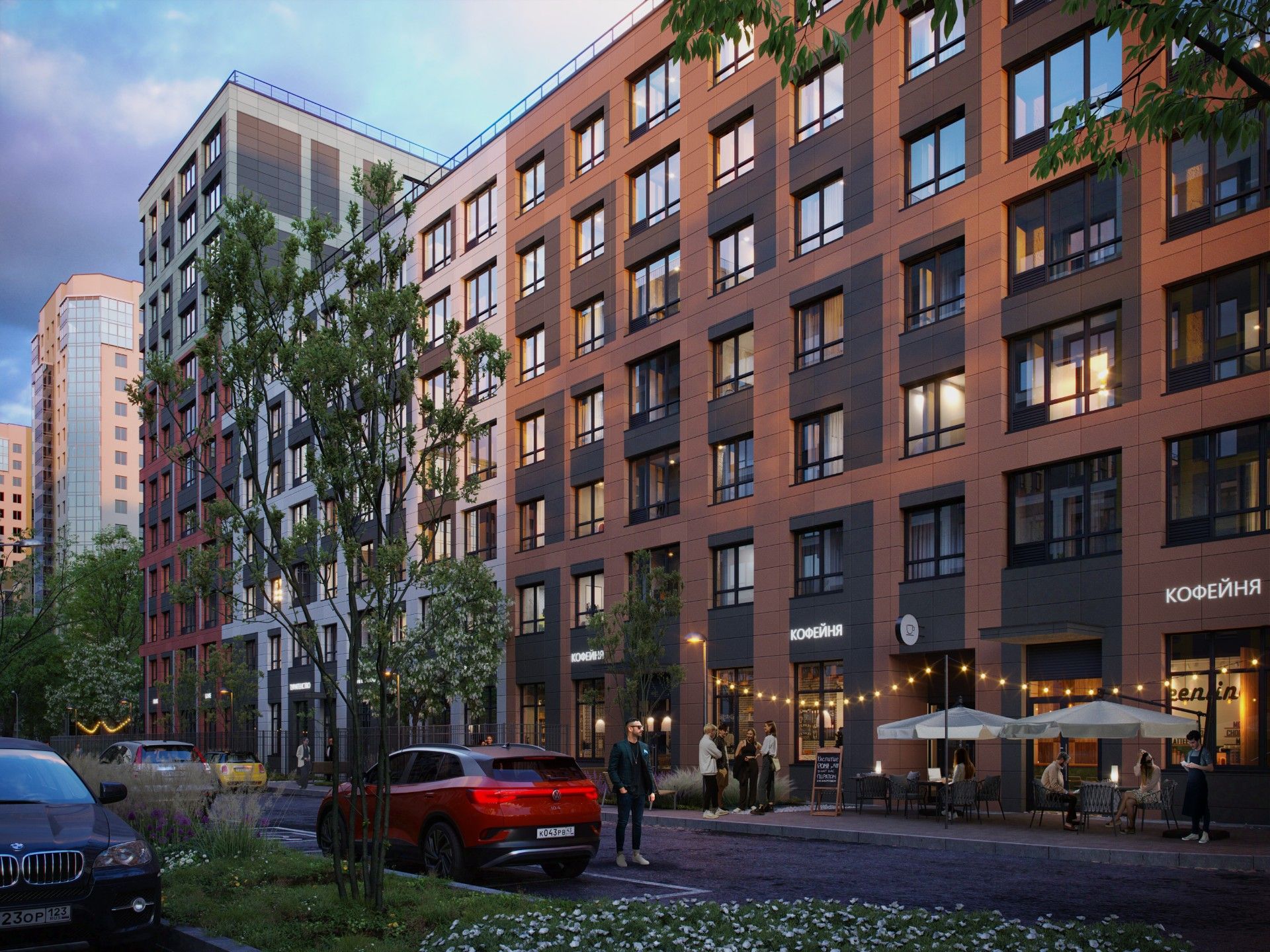 жилой комплекс Аквилон Leaves (Аквилон Ливз)