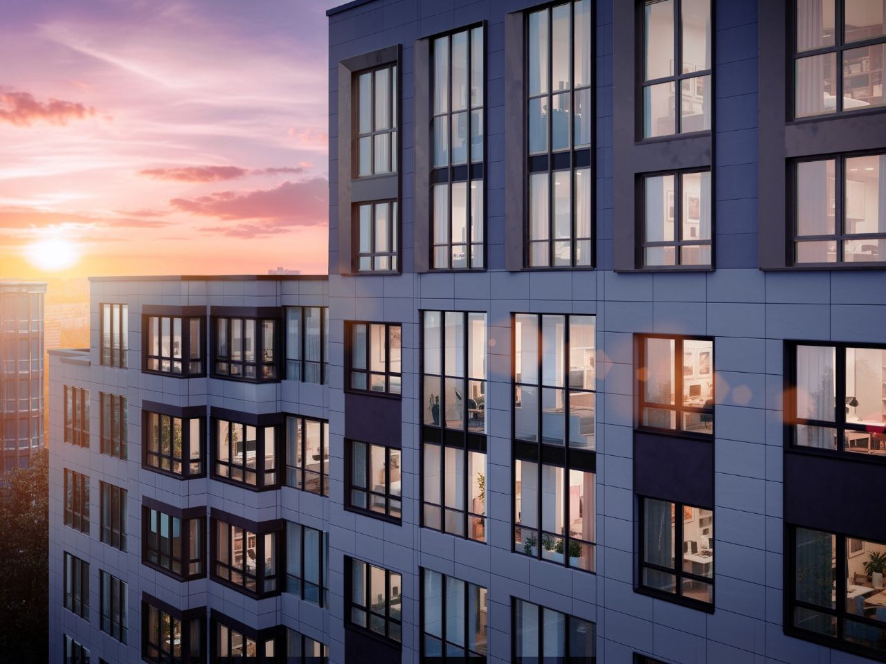 новостройки