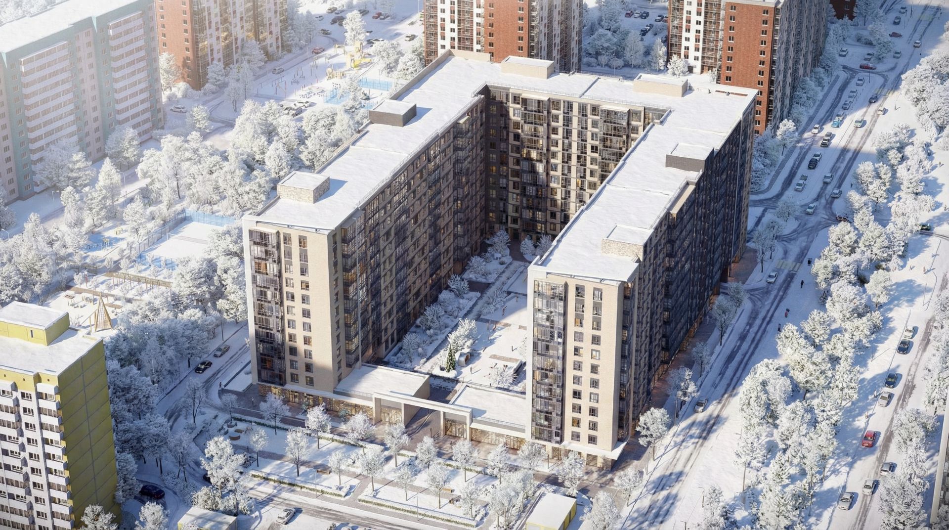 новостройки