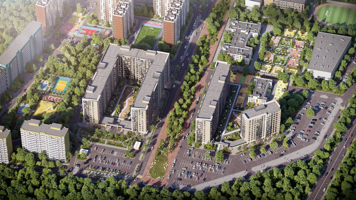 новостройки