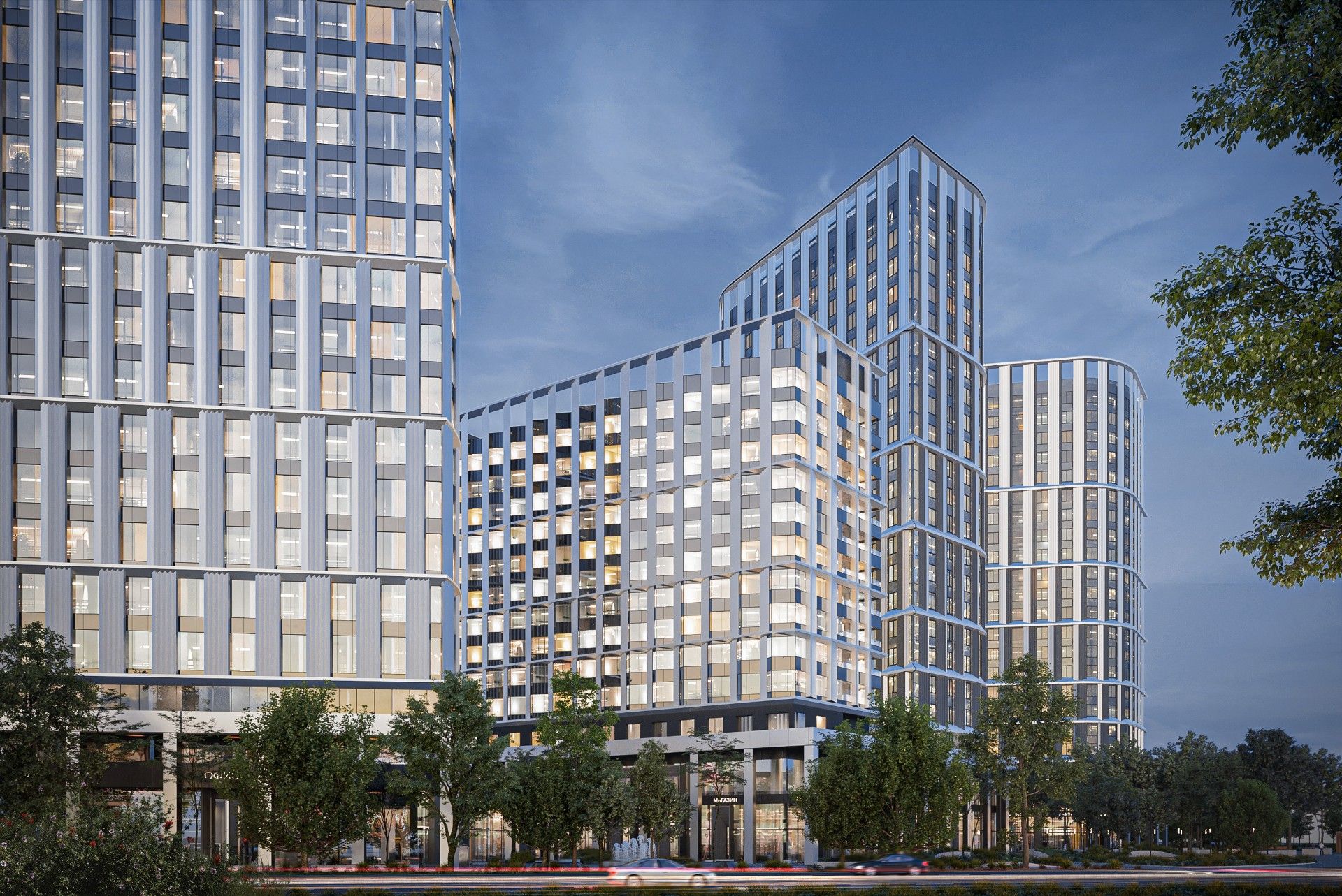 новостройки