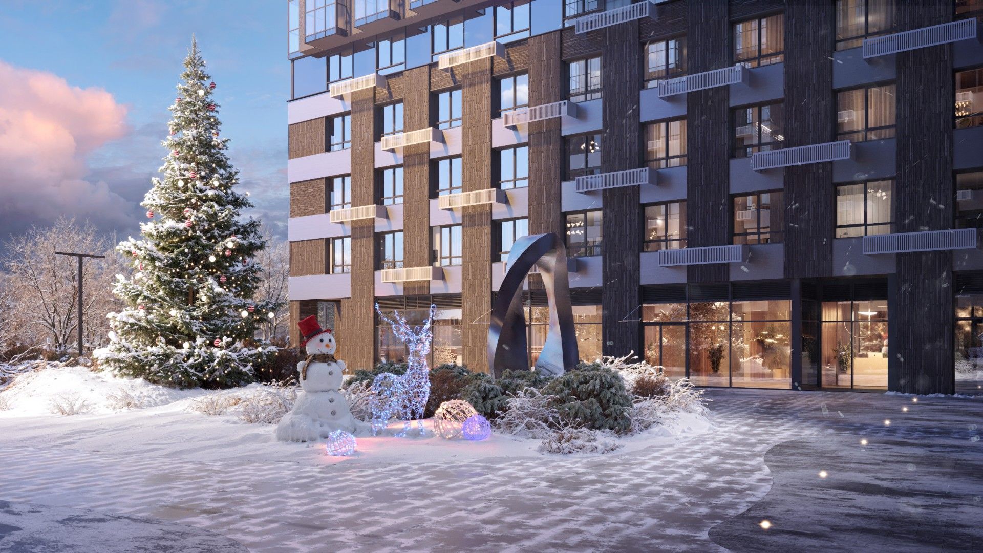 новостройки