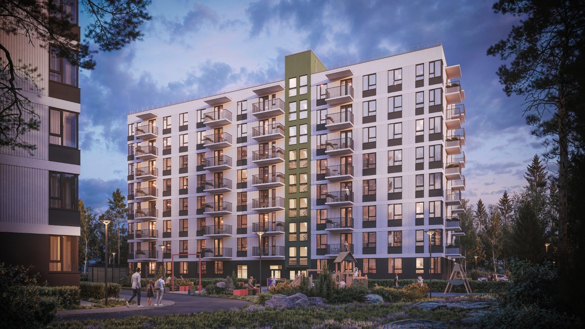 новостройки