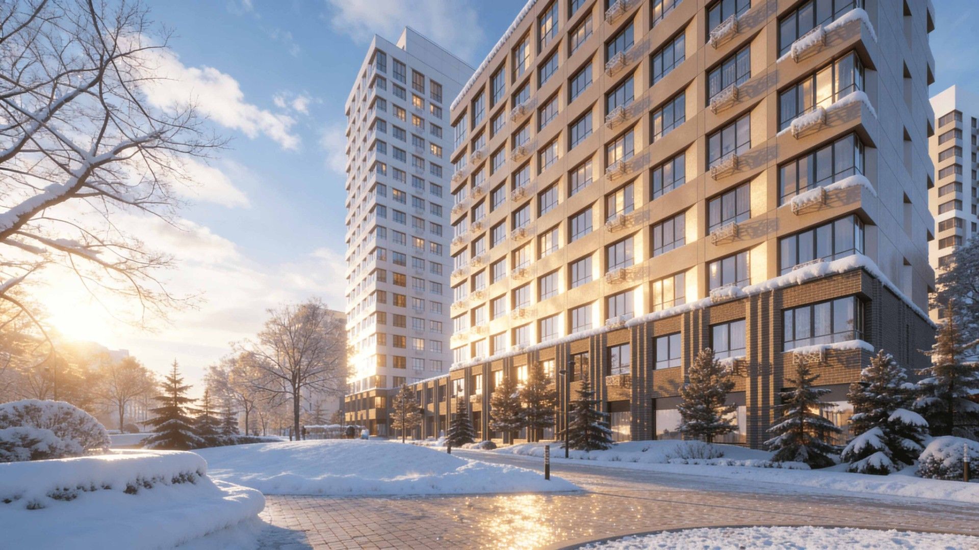 новостройки