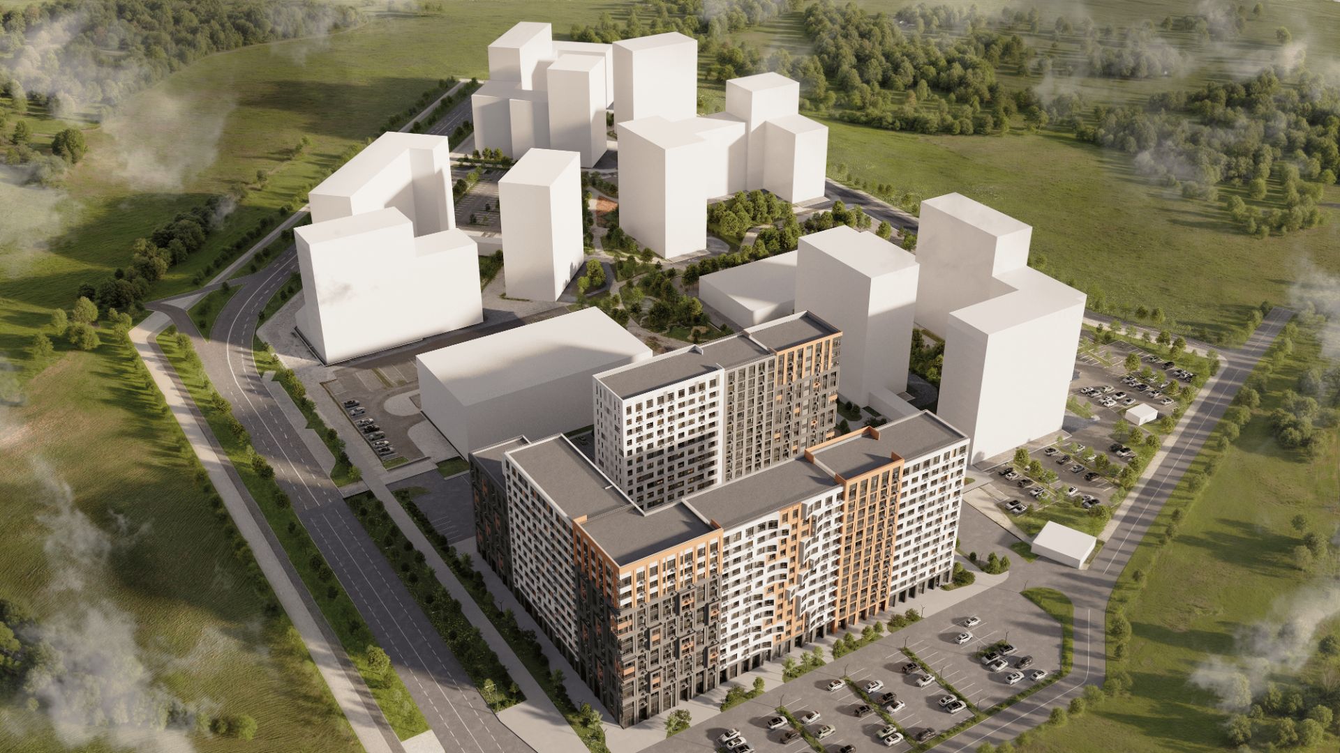 новостройки