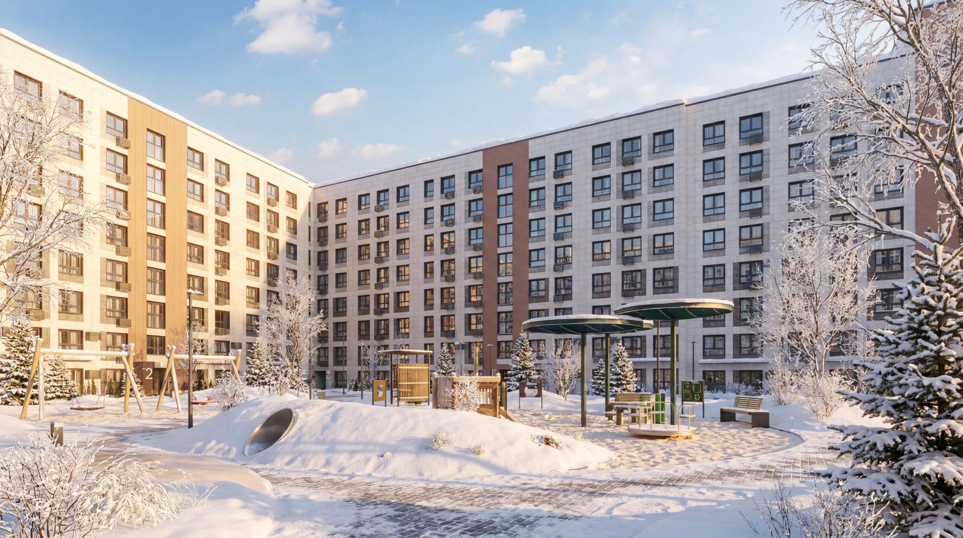 новостройки