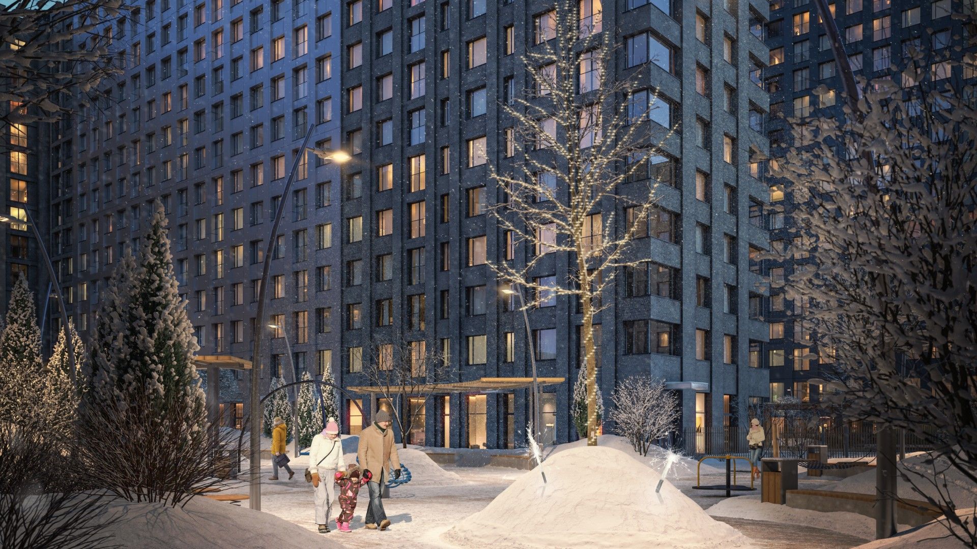 новостройки