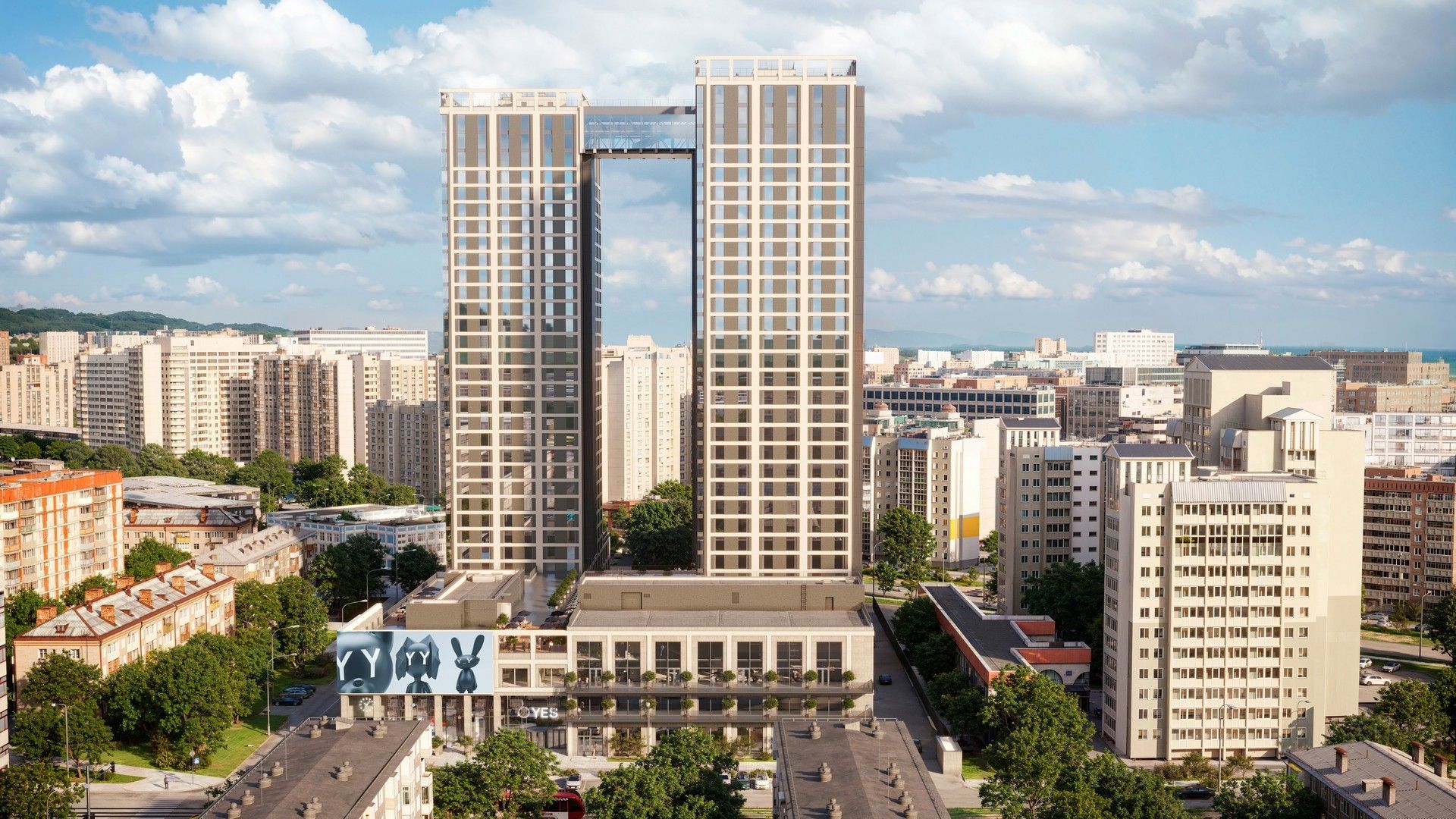 новостройки