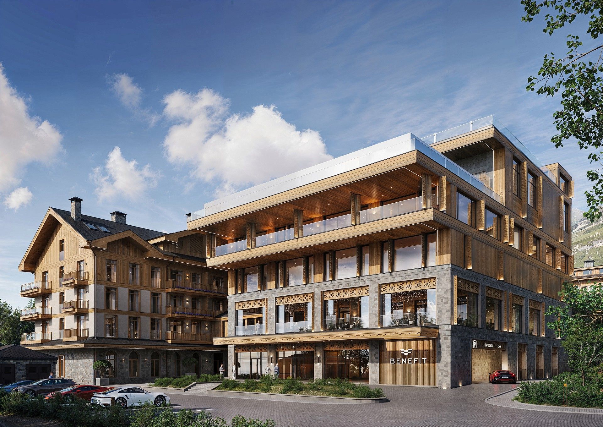 жилой комплекс Benefit Collection Sochi Chalet (Бенефит Коллекшн Сочи Шале )
