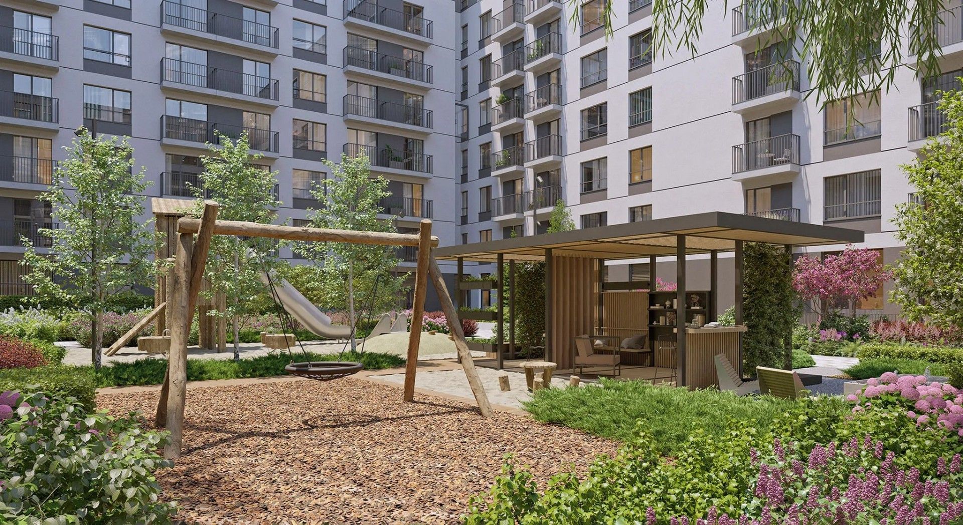 жилой комплекс Брусника в Академическом